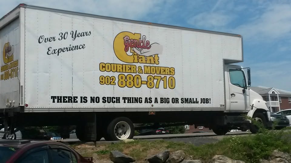 Truck on residential job